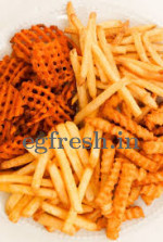 frozen and fries