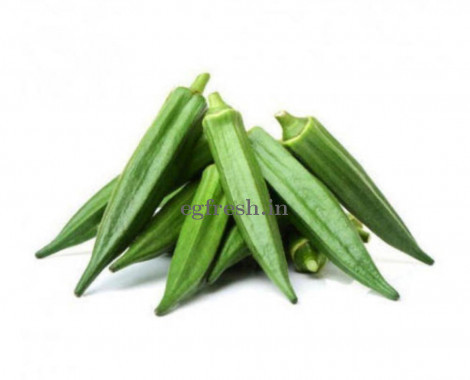 Fresh Organic Lady Finger